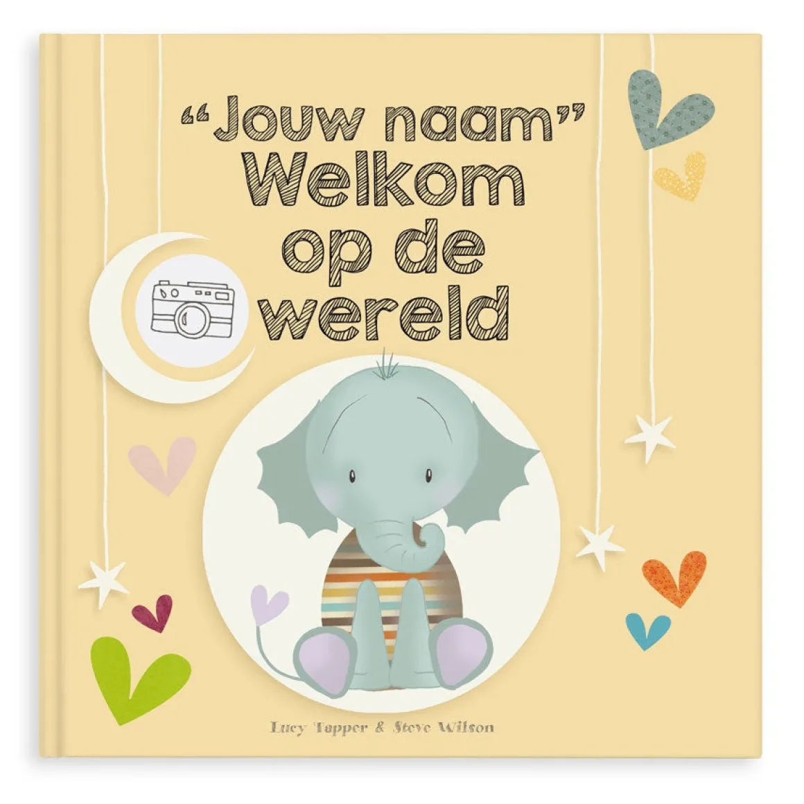 Babyboek "Welkom op de wereld" personaliseren