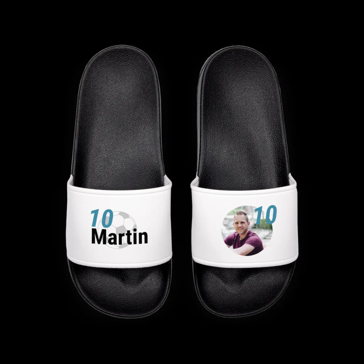 Badslippers personaliseren