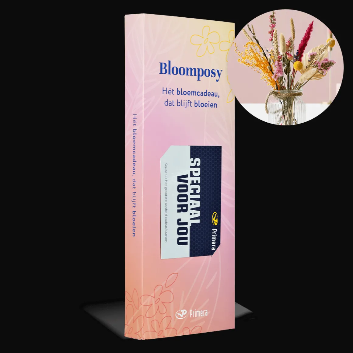 Bloomposy met Speciaal voor jou Primera Keuze Cadeaukaart