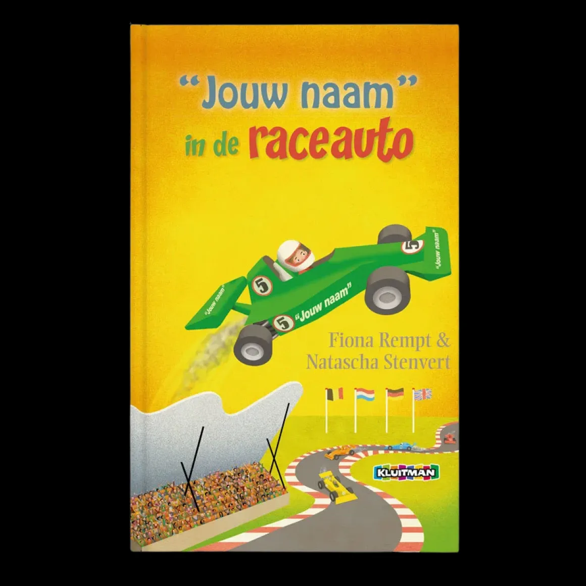 Boek "Daan in de raceauto" personaliseren