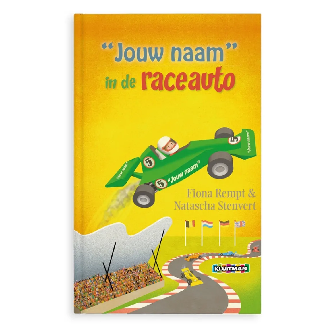 Boek "Daan in de raceauto" personaliseren