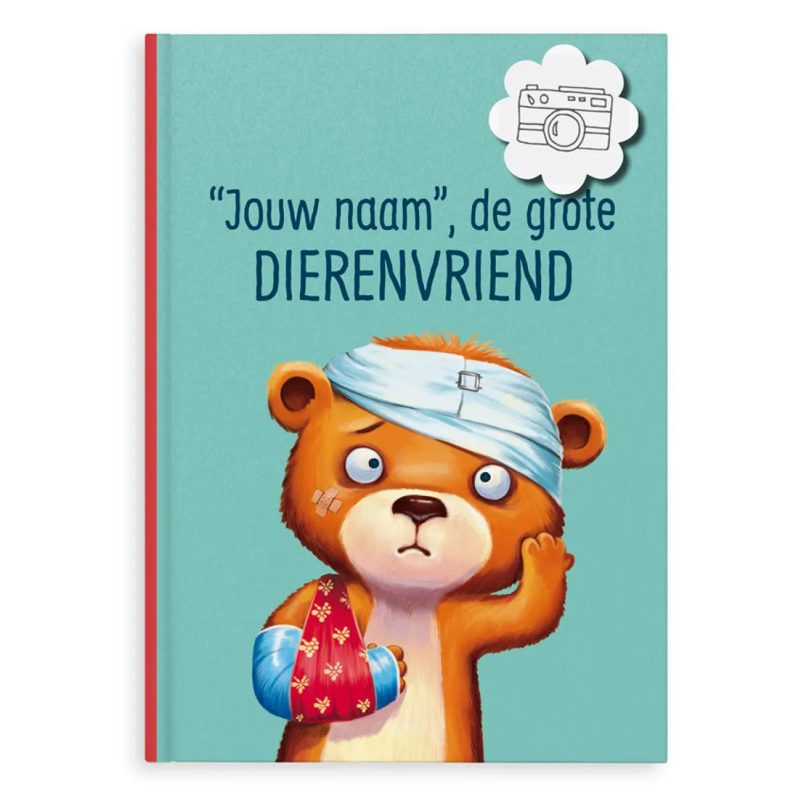 Boek "De grote dierenvriend" personaliseren