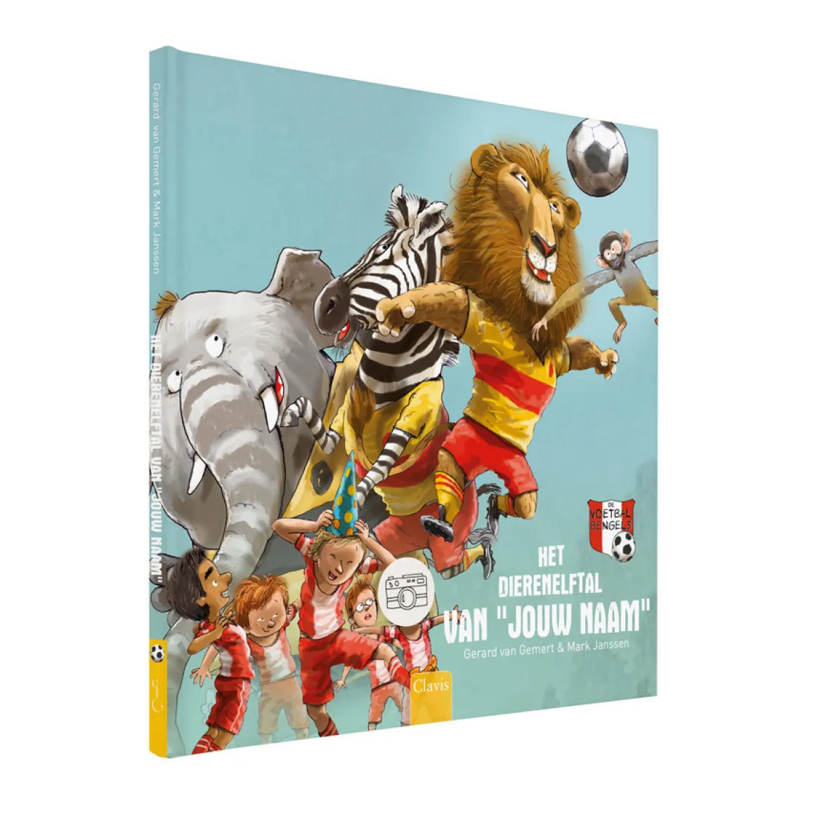 Boek "Jouw eigen dierenelftal" personaliseren