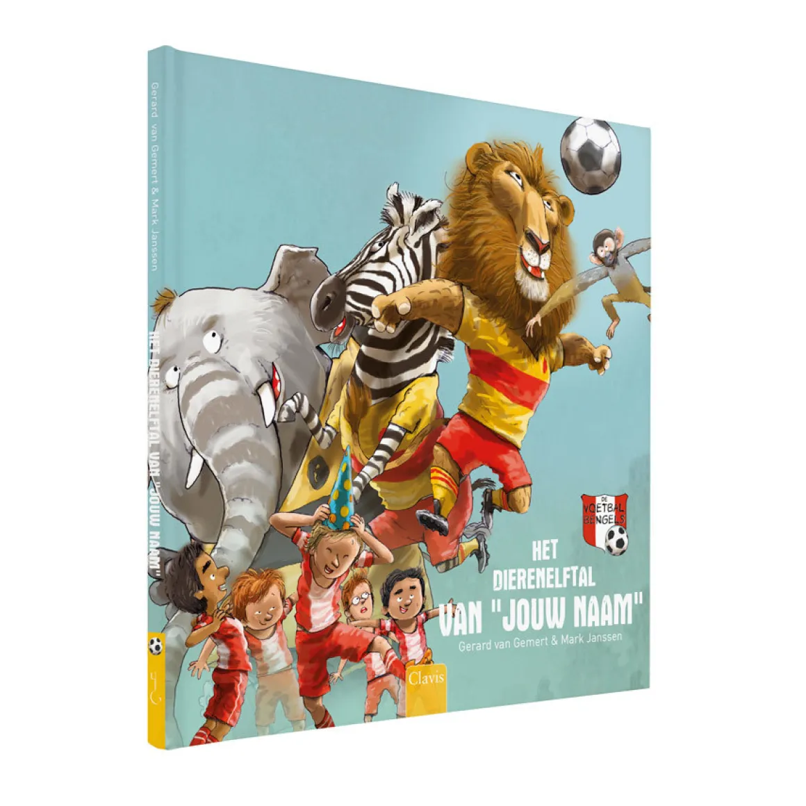 Boek "Jouw eigen dierenelftal" personaliseren
