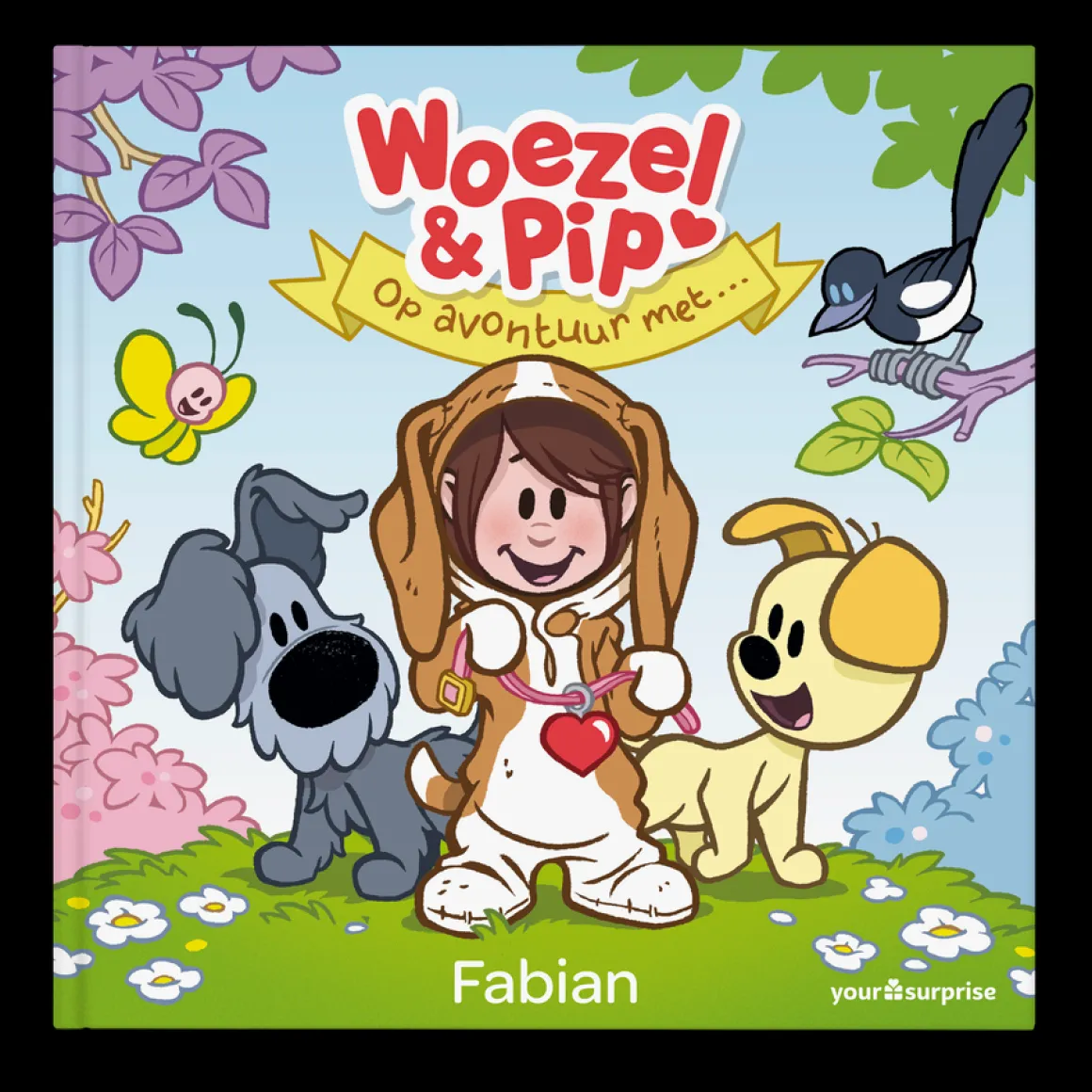 Boek met naam - Woezel en Pip boek - Op avontuur met