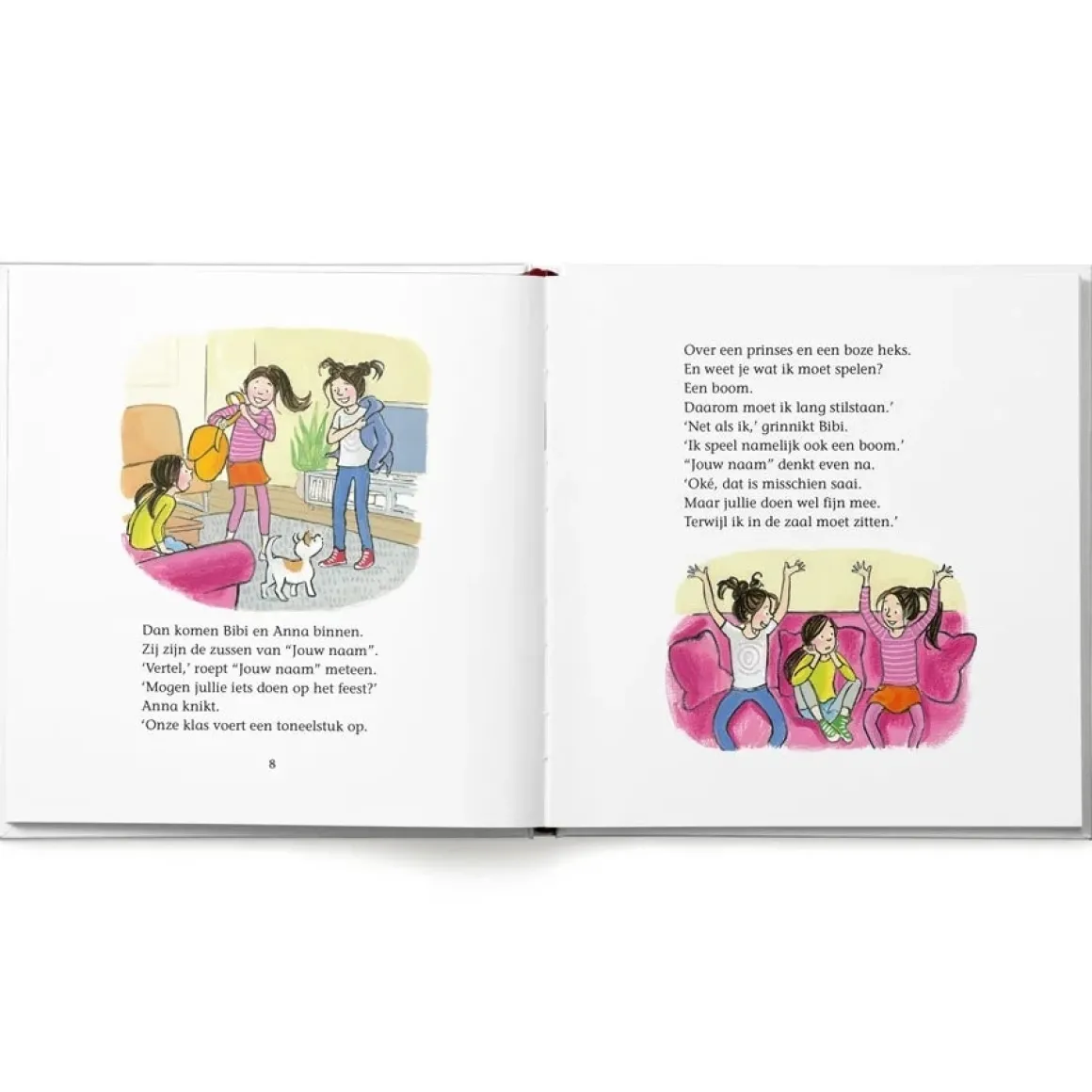 Boek "Pip is een ster" met naam