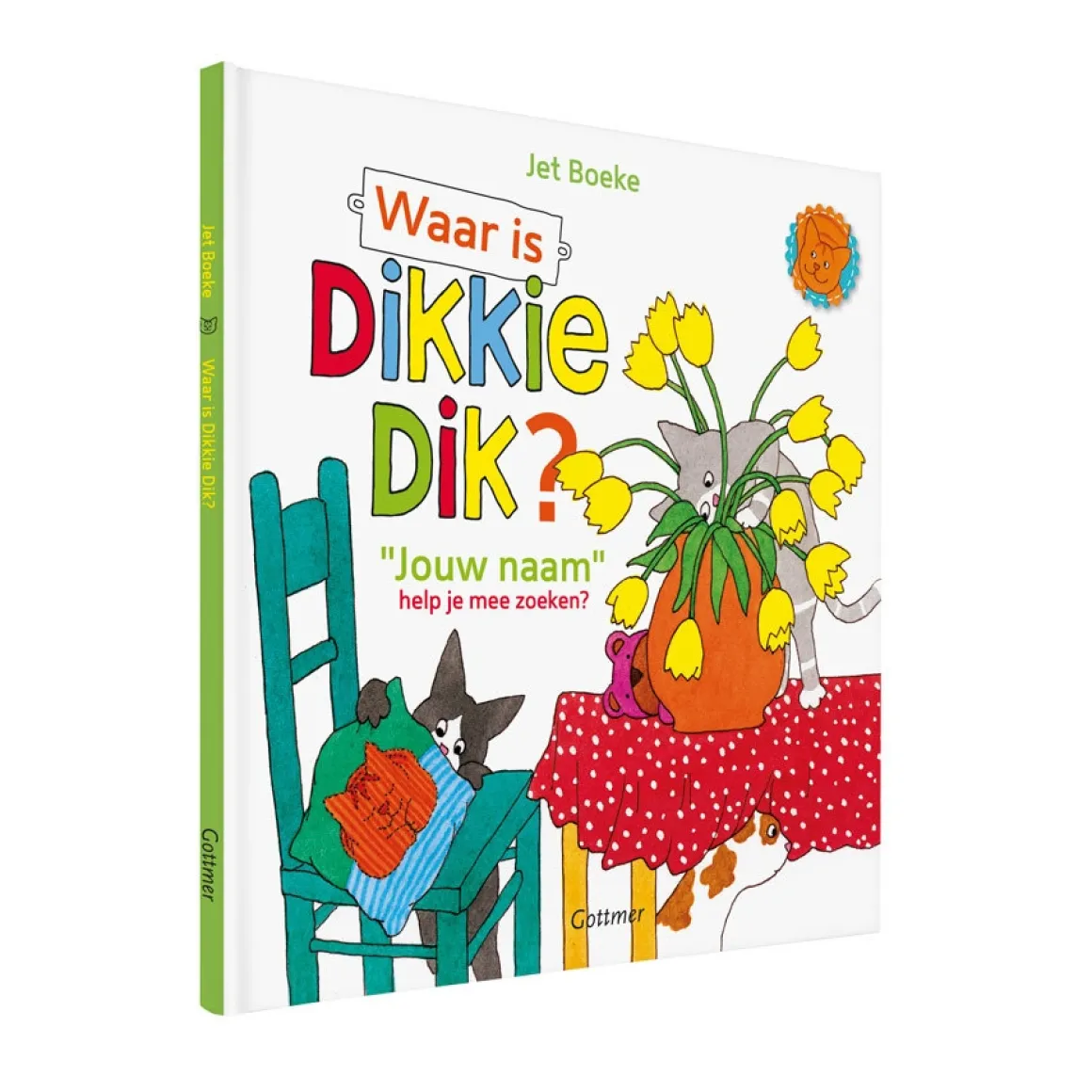 Boek "Waar is Dikkie Dik?" personaliseren