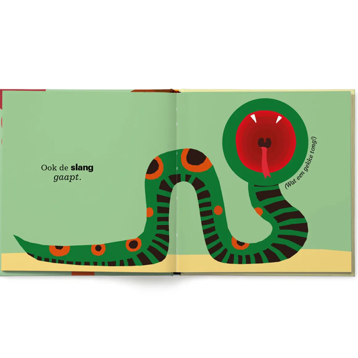Flapjesboek met naam XXL - Iedereen gaapt