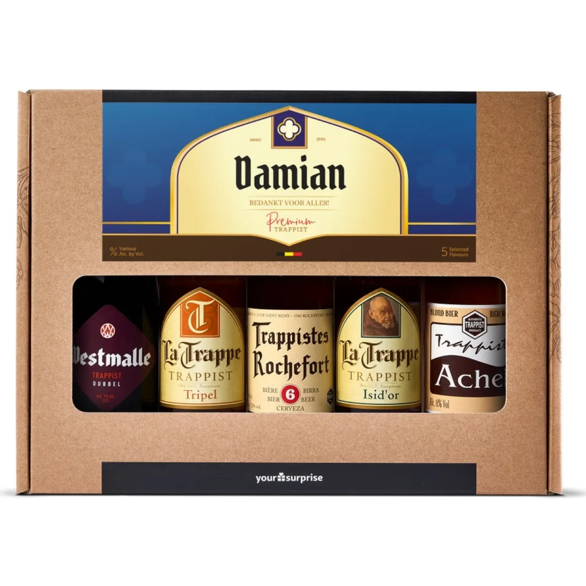 Gepersonaliseerd bierpakket - Trappist