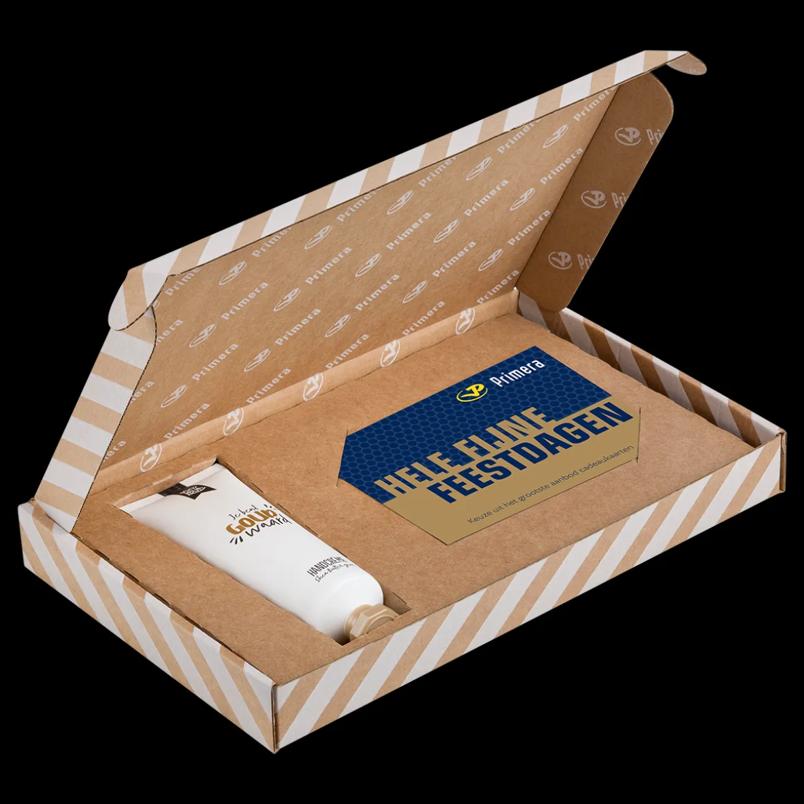 Handcrème met Fijne Feestdagen Primera Keuze Cadeaukaart