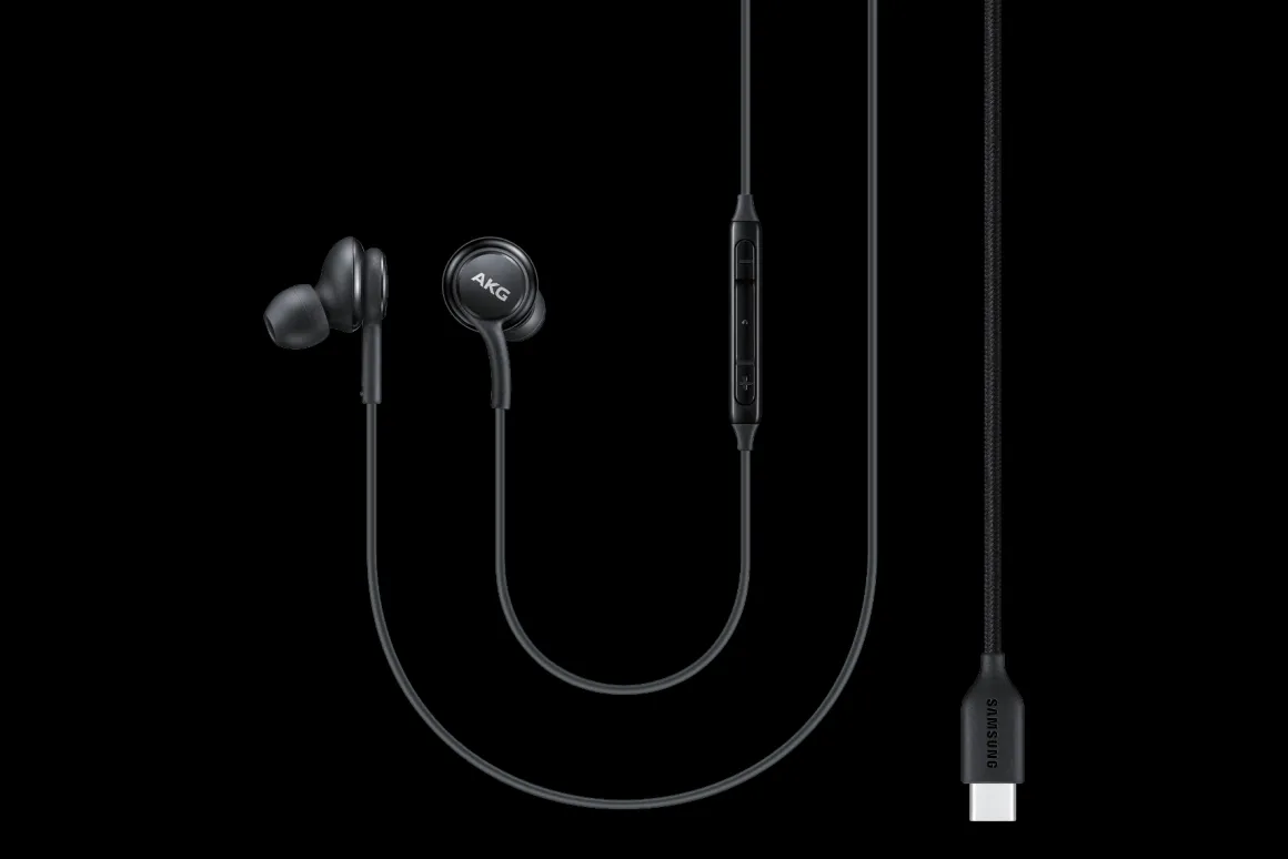 Samsung AKG Earphones USB-C zwart