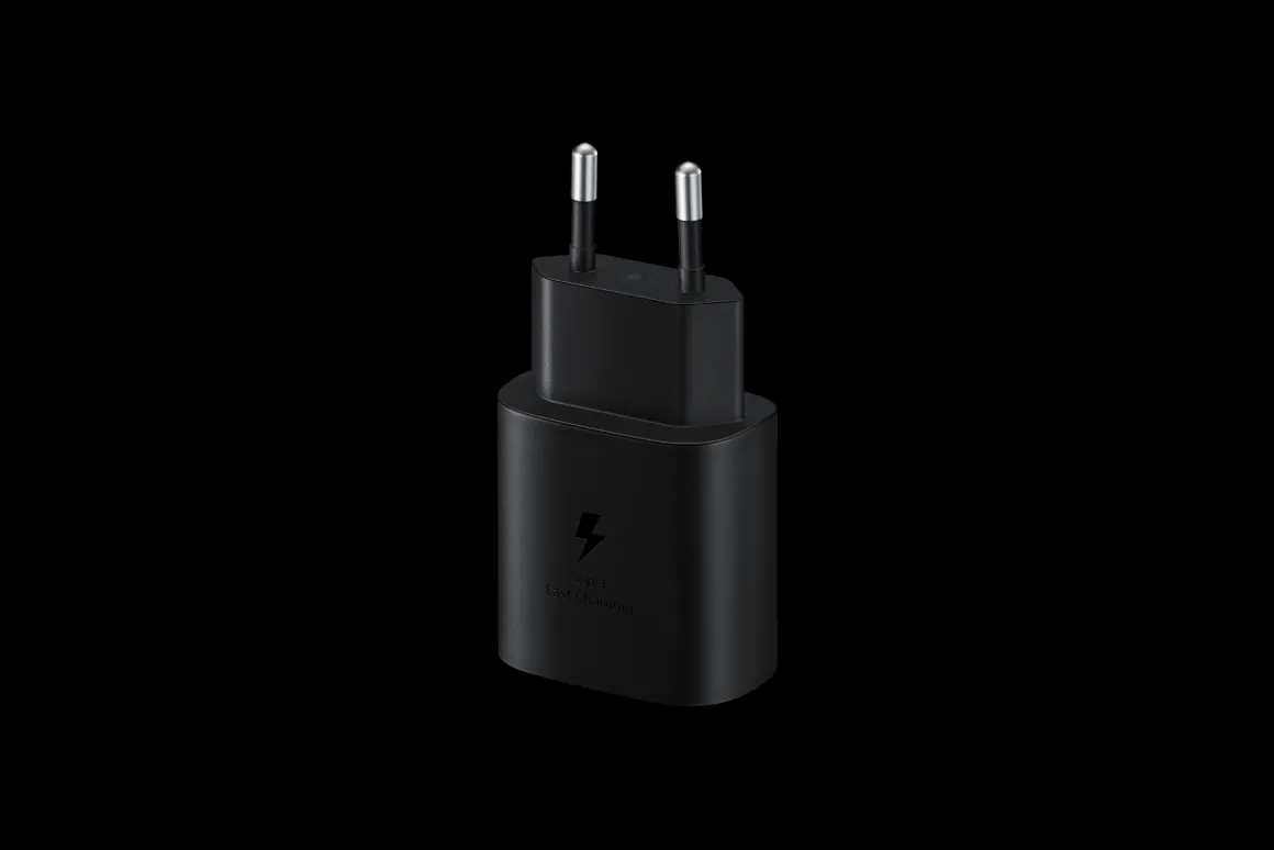 Samsung 25W travel adapter zwart (zonder kabel)