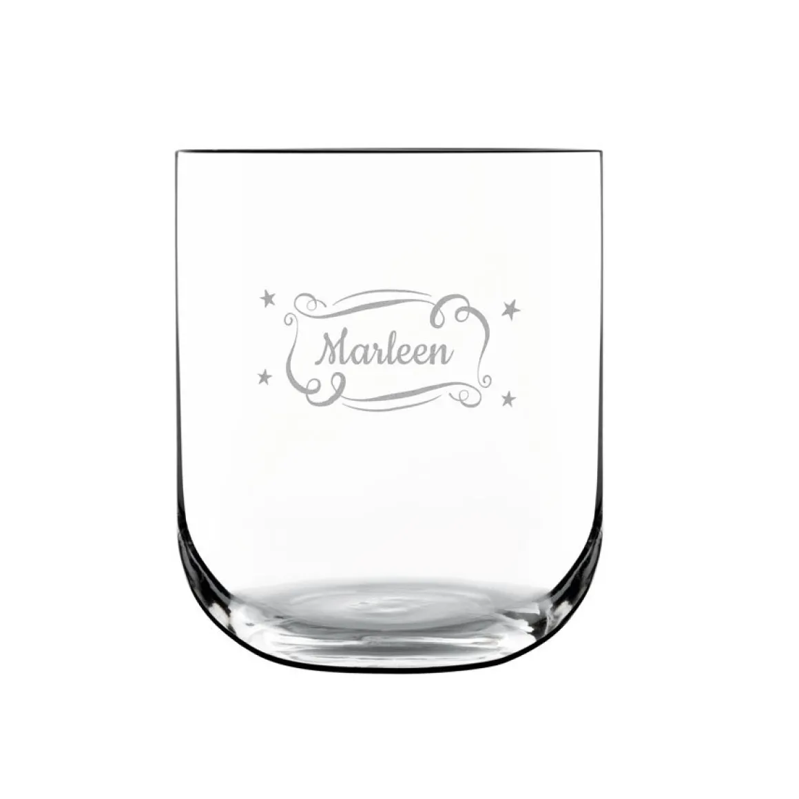Waterglas deluxe graveren