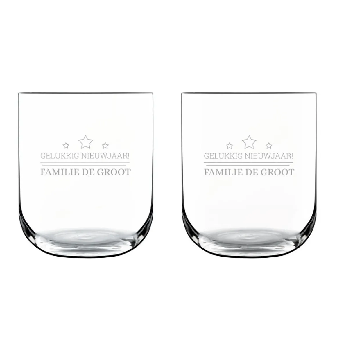 Waterglas deluxe graveren