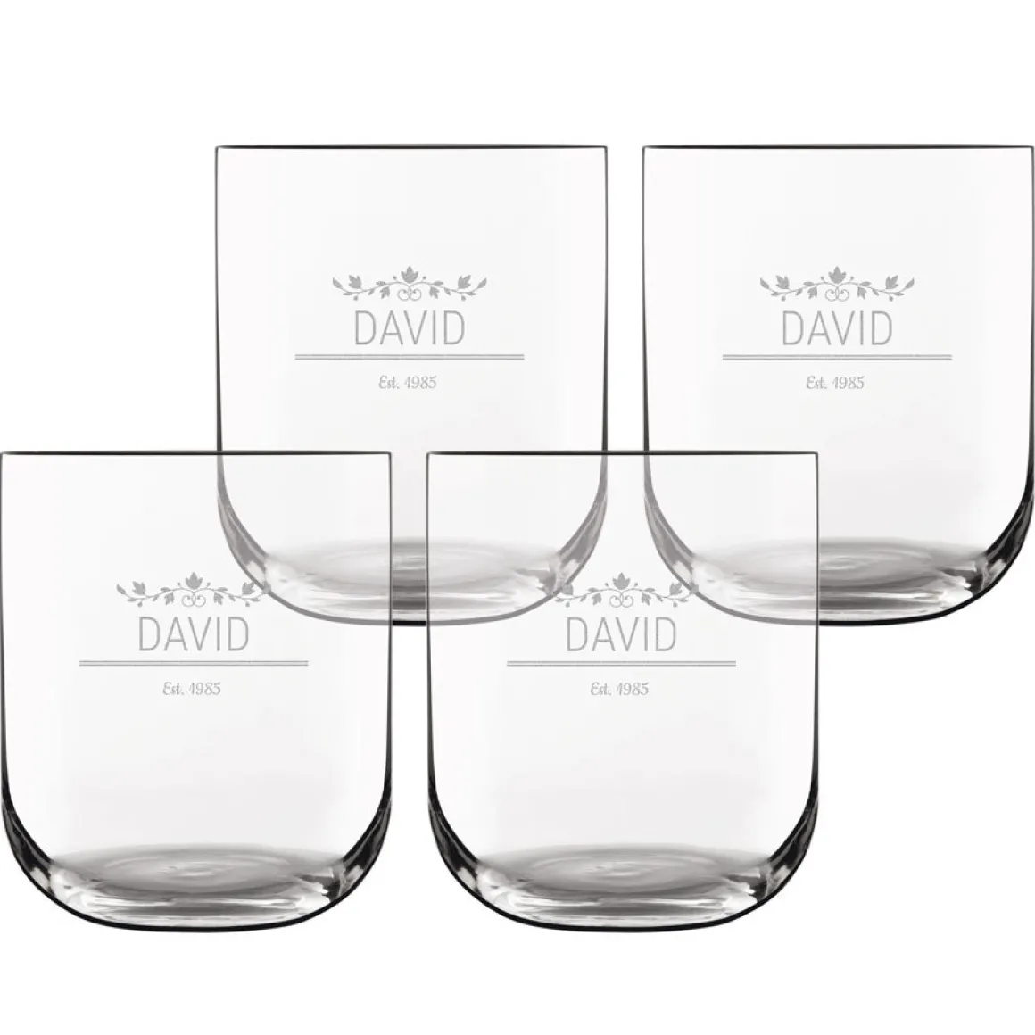 Waterglas deluxe graveren