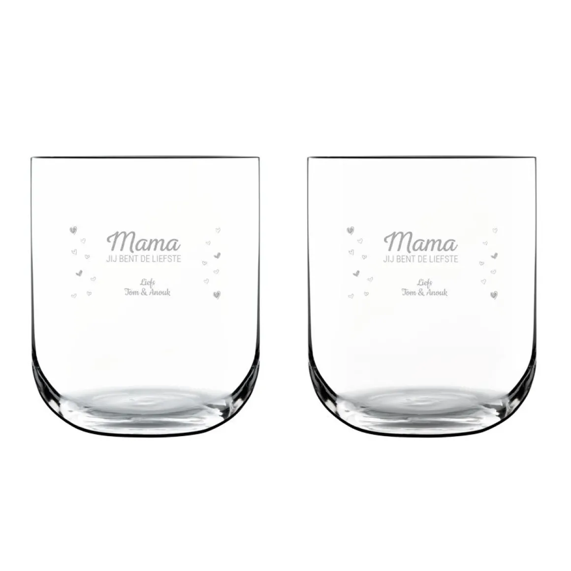 Waterglas graveren