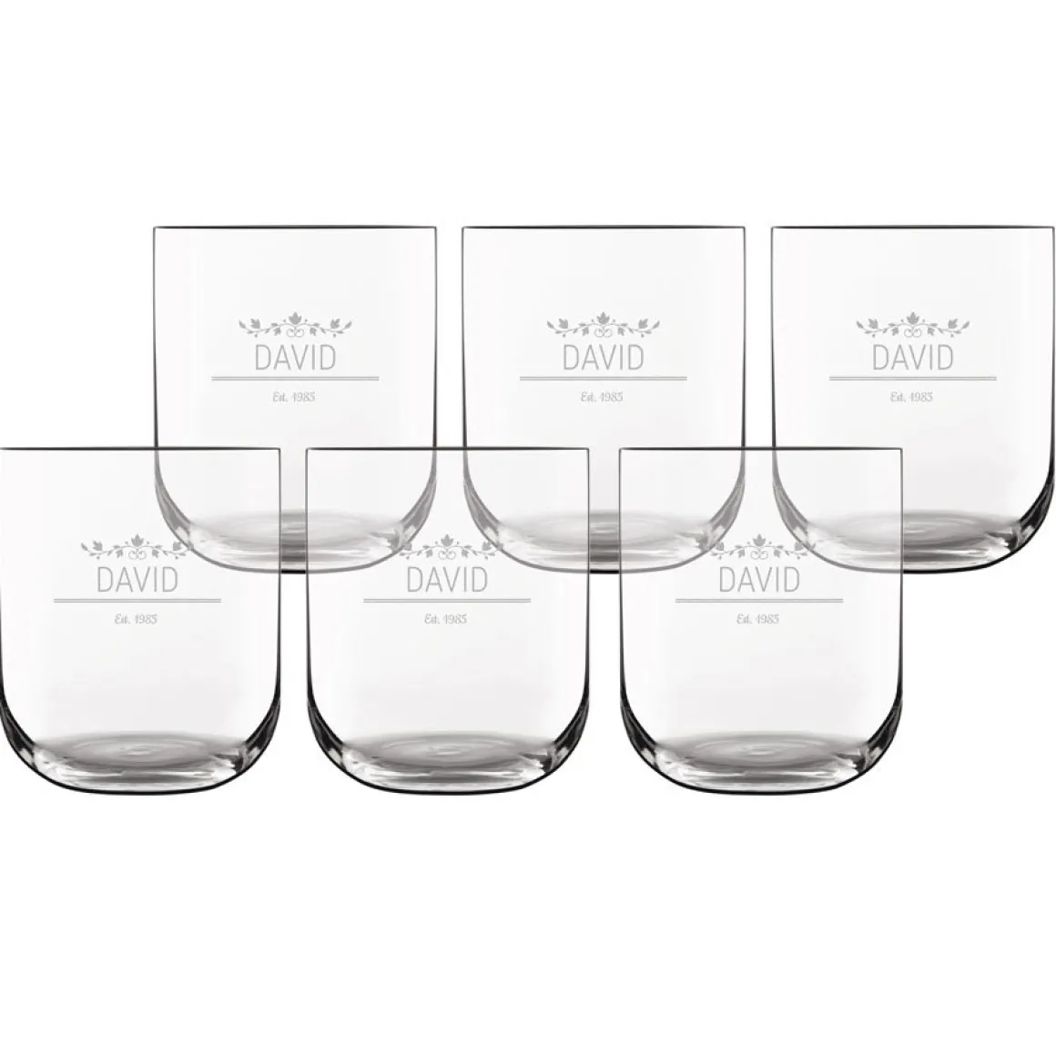 Waterglas graveren