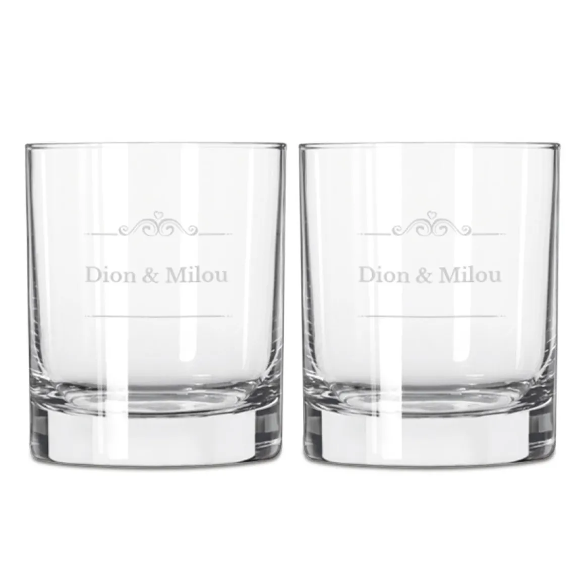 Whiskey glas met naam