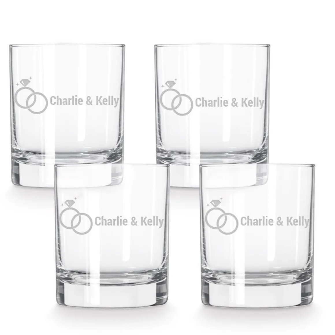 Whiskey glas met naam