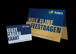 Zaaibommetjes goud waard met Fijne Feestdagen Primera Keuze Cadeaukaart